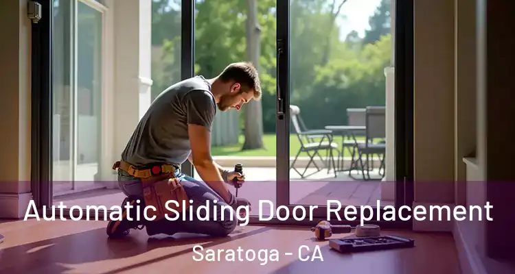  Automatic Sliding Door Replacement Saratoga - CA