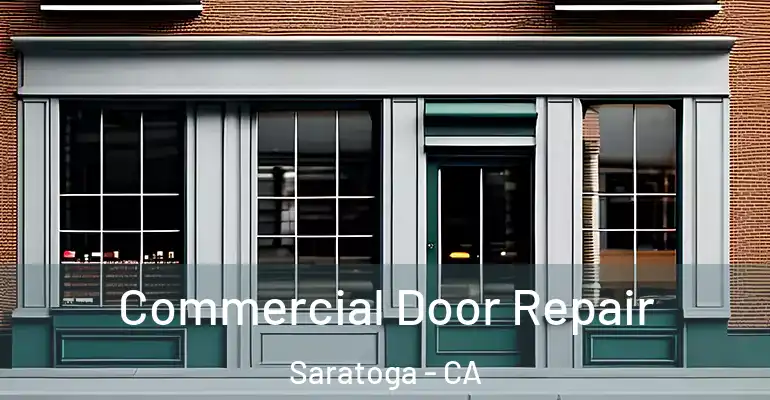  Commercial Door Repair Saratoga - CA