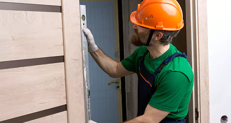 Double Pocket Door Track Repair in Saratoga, CA