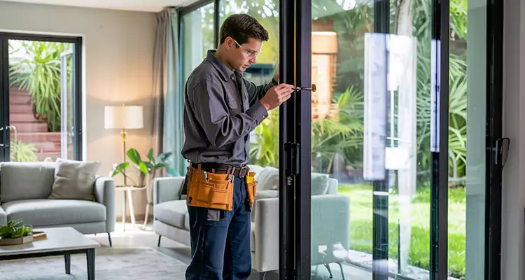 Sliding Door Jamb Lock Repair in Saratoga, CA