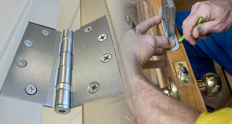 Andersen Door Hinge Replacement in Saratoga, CA