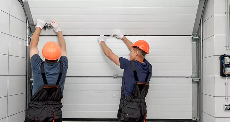 Garage Door Bottom Panel Repair in Saratoga, CA