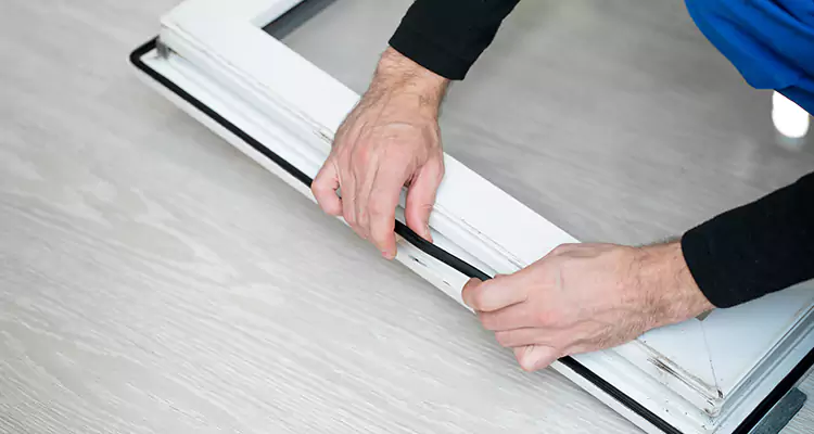 Garage Door Trim Seal Repair in Saratoga, CA
