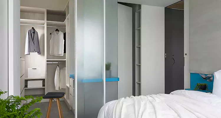 Closet Door Bi Fold Installation in Saratoga, CA