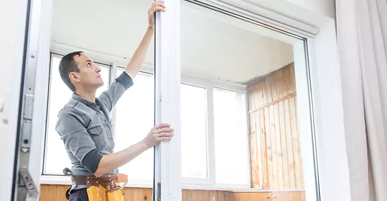 Aluminum Storefront Door Repair in Saratoga, CA