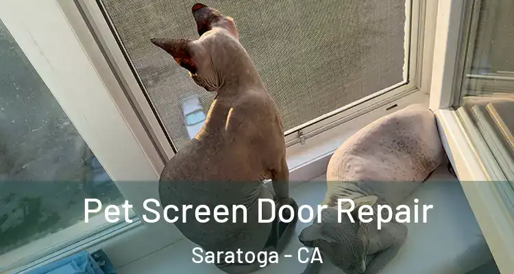  Pet Screen Door Repair Saratoga - CA